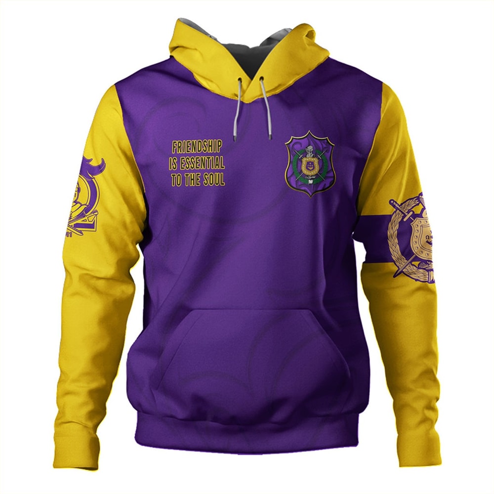 Omega Psi Phi Hoodie Motto, African Hoodie For Men Women