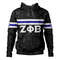 Zeta Phi Beta Hoodie Alphabet Style, African Hoodie For Men Women