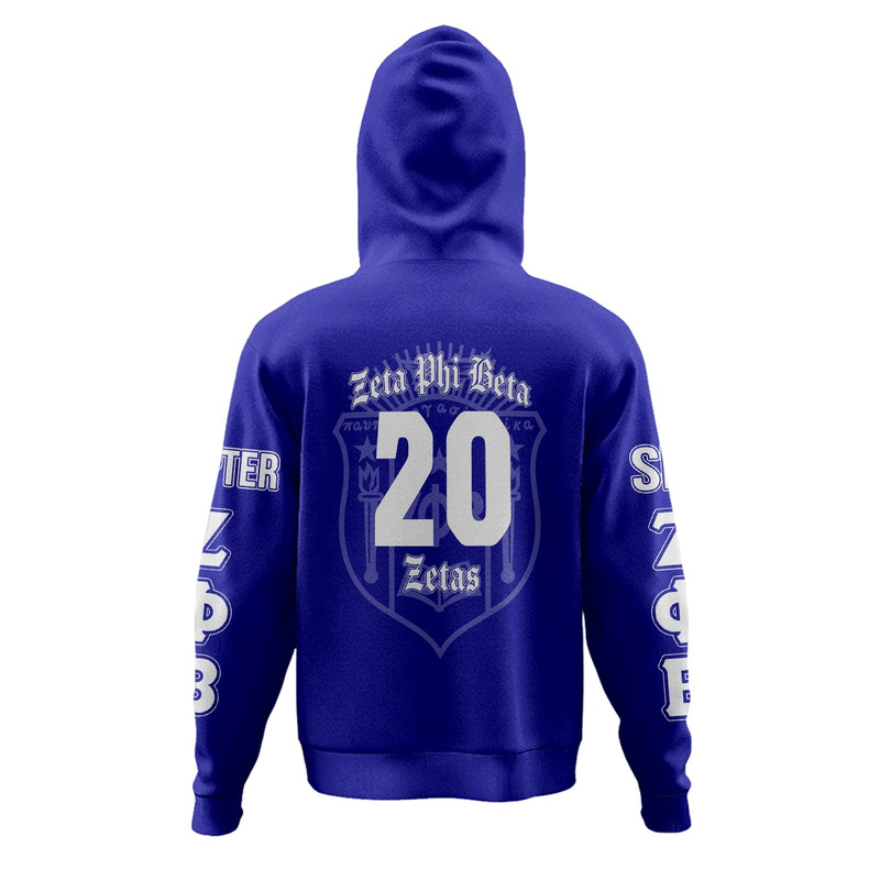 Zeta Phi Beta Hoodie Custom Chapter And Spring Style, African Hoodie For Men Women