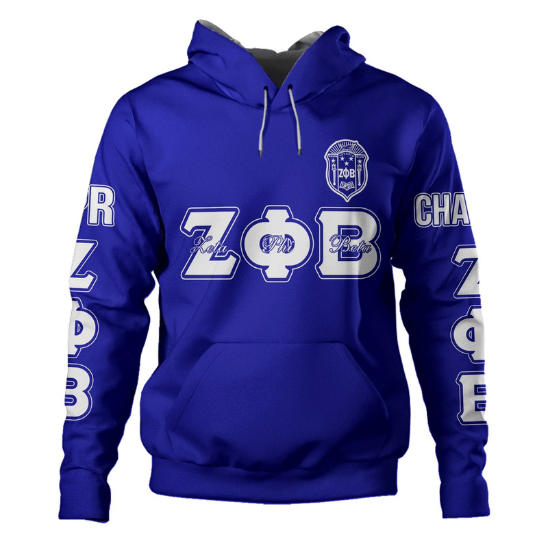 Zeta Phi Beta Hoodie Custom Chapter And Spring Style, African Hoodie For Men Women