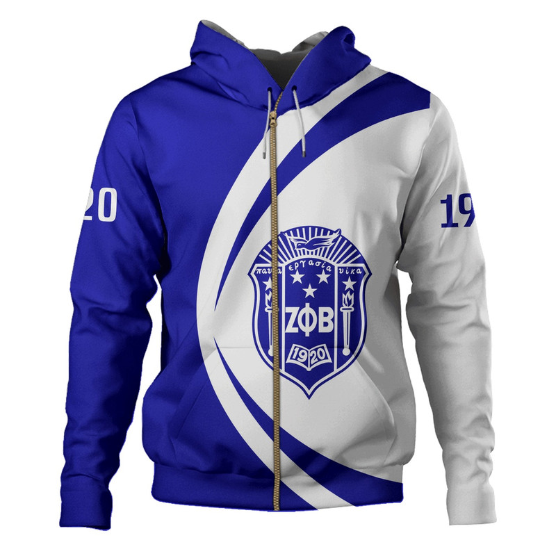 Zeta Phi Beta Hoodie Circle Style, African Hoodie For Men Women