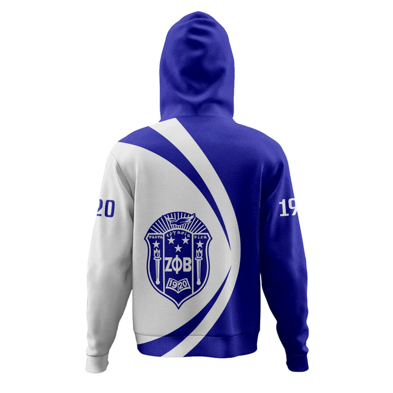 Zeta Phi Beta Hoodie Circle Style, African Hoodie For Men Women