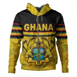 ghana hoodie freedom and justice, african hoodie for men women