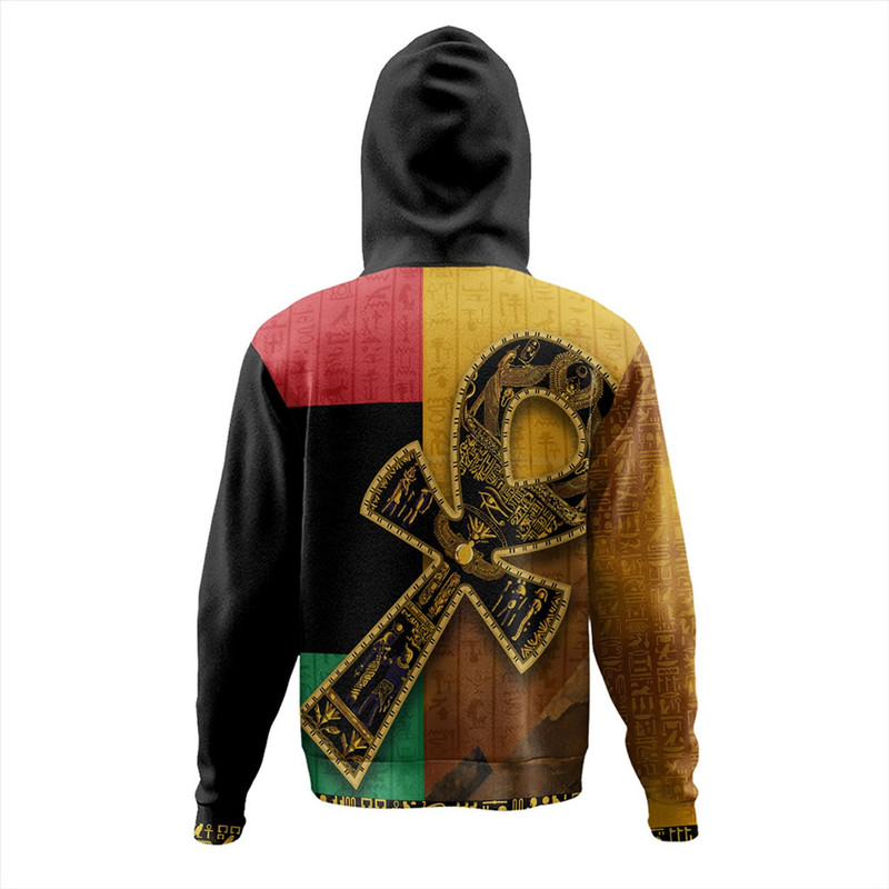 Egypt Hoodie Egyptian Ankh, African Hoodie For Men Women