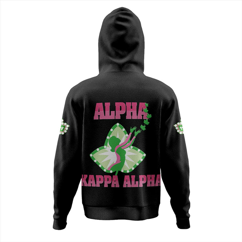 Alpha Kappa Alpha Hoodie Letter, African Hoodie For Men Women