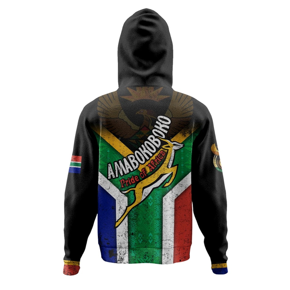 South Africa Hoodie Amabokoboko Pride Of Africa, African Hoodie For Men Women