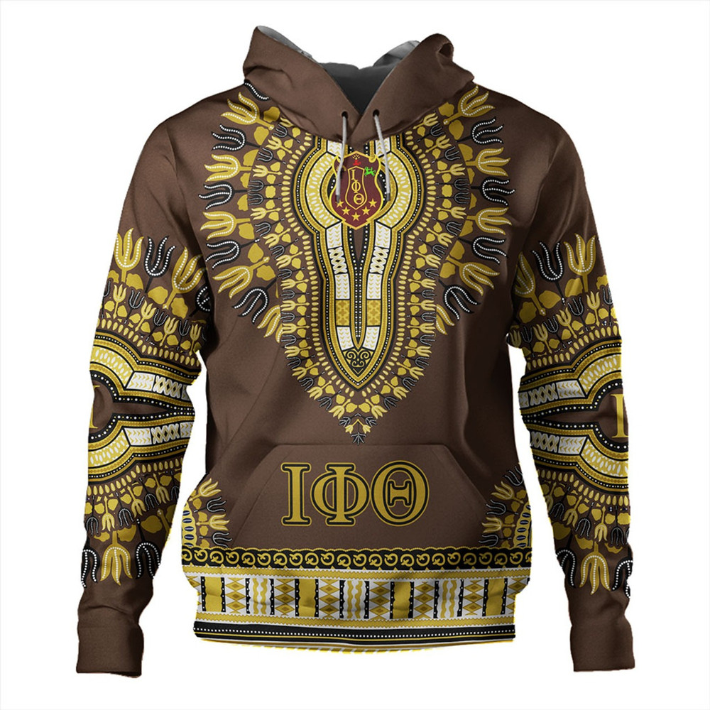 Iota Phi Theta Hoodie Dashiki Africa, African Hoodie For Men Women