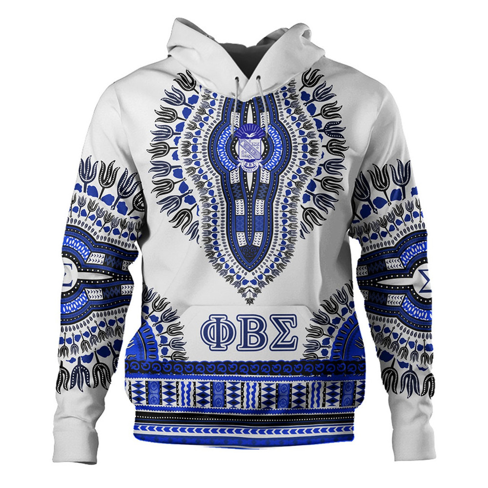Phi Beta Sigma Hoodie Dashiki Africa, African Hoodie For Men Women