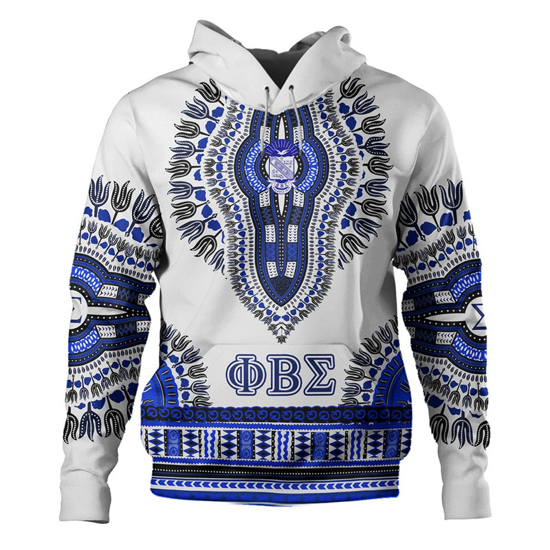 Phi Beta Sigma Hoodie Dashiki Africa, African Hoodie For Men Women