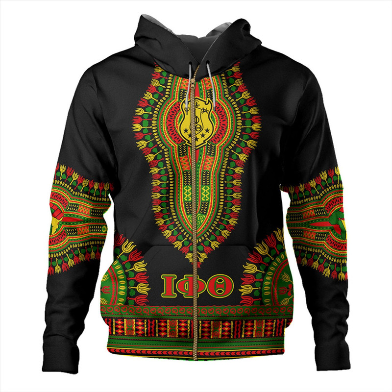 Iota Phi Theta Hoodie Dashiki Juneteenth, African Hoodie For Men Women