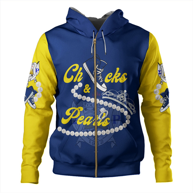 Sigma Gamma Rho Hoodie Chuck And Pearls, African Hoodie For Men Women