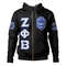 Zeta Phi Beta Hoodie Letters, African Hoodie For Men Women