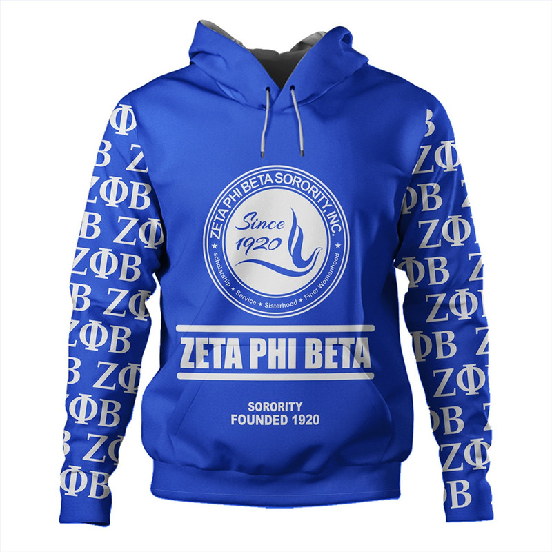 Zeta Phi Beta Hoodie Since 1920, African Hoodie For Men Women