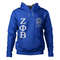 Zeta Phi Beta Hoodie Flower Style, African Hoodie For Men Women
