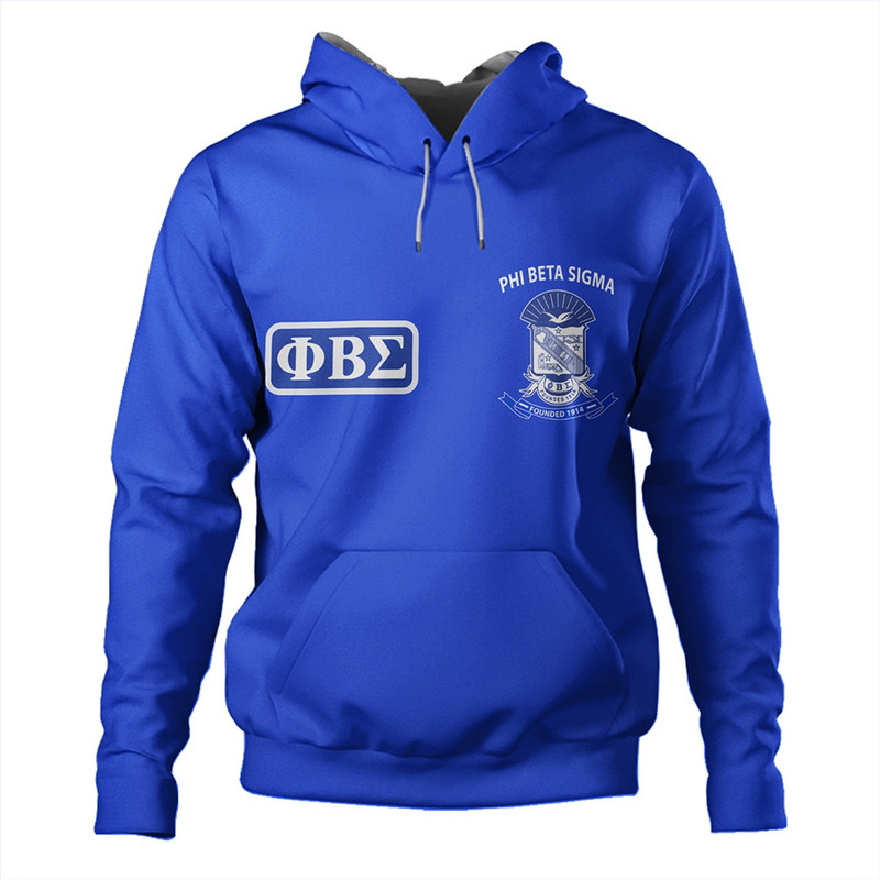 Phi Beta Sigma Hoodie Frat Inc 1914, African Hoodie For Men Women