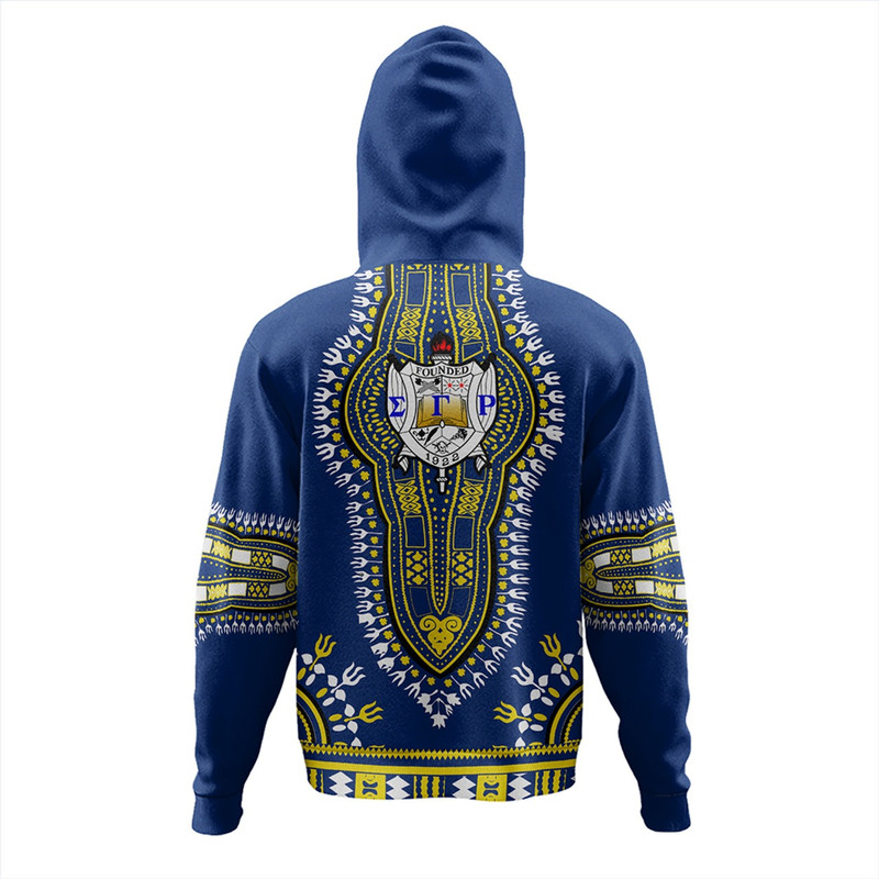 Sigma Gamma Rho Hoodie Dashiki, African Hoodie For Men Women