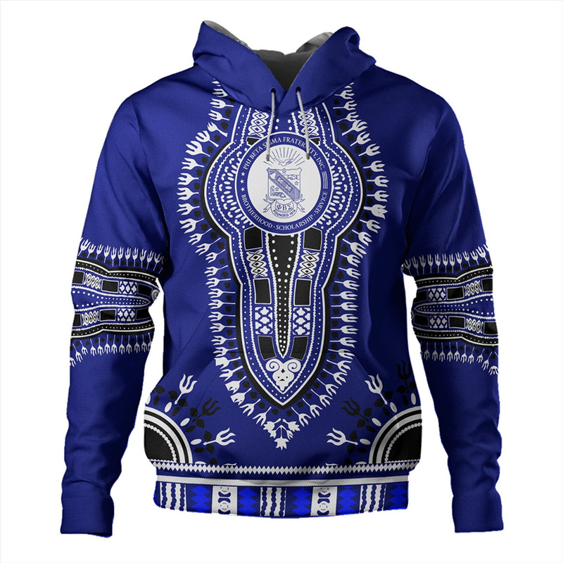 Phi Beta Sigma Hoodie Dashiki, African Hoodie For Men Women