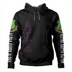 alpha kappa alpha hoodie phenomenal, african hoodie for men women