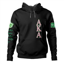 alpha kappa alpha hoodie ivy league sorority 1908, african hoodie for men women