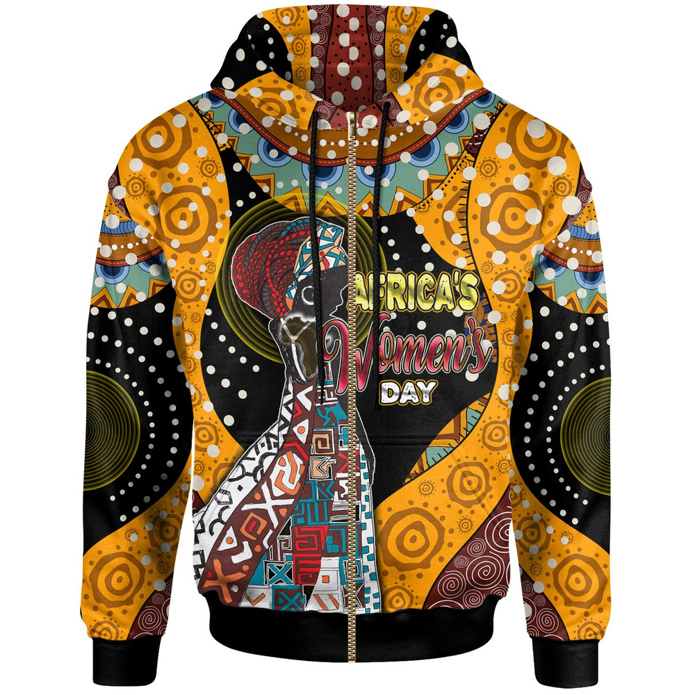 African Woman Hoodie - Custom African Women With African Pattern Hoodie, African Hoodie For Men Women