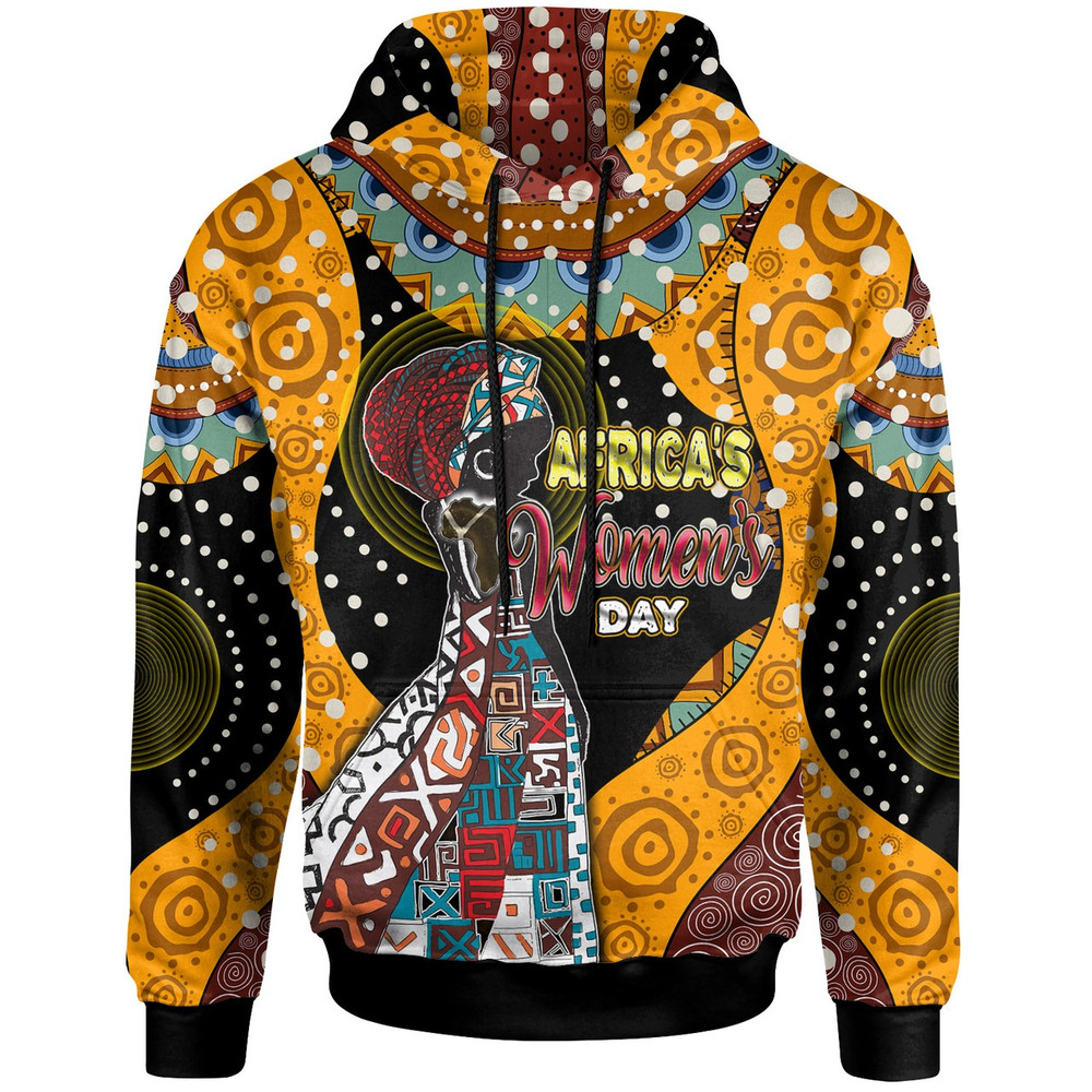 African Woman Hoodie - Custom African Women With African Pattern Hoodie, African Hoodie For Men Women