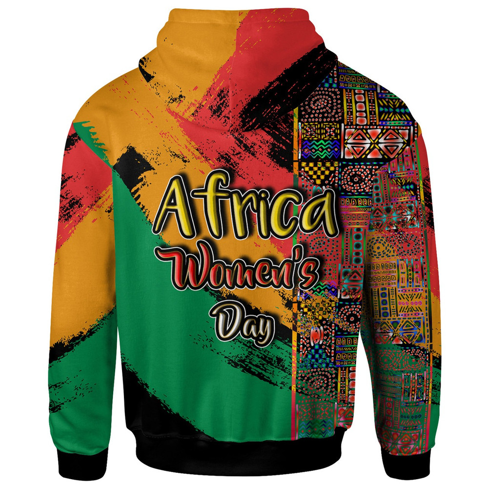 African Woman Hoodie - Custom African Girl With Quotes Africa's Woman's Day Culture Hoodie, African Hoodie For Men Women