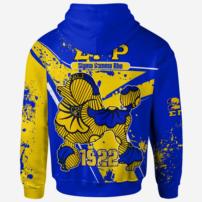 Algeria Hoodie - Custom Algeria Vintage Grunge Style Hoodie