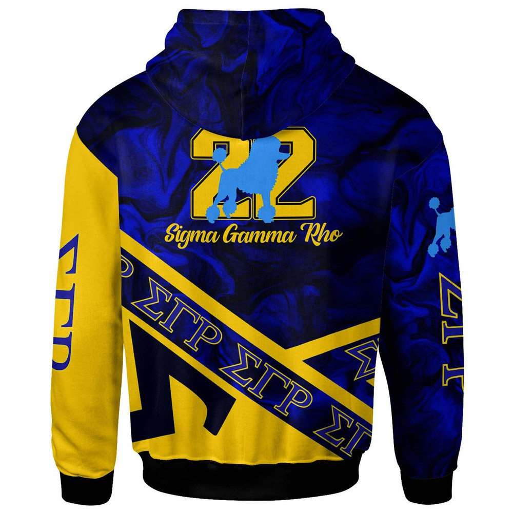 Sigma Gamma Rho Hoodie - Sorority Sigma Poodie and Hand Sign Vibes Hoodie, African Hoodie For Men Women