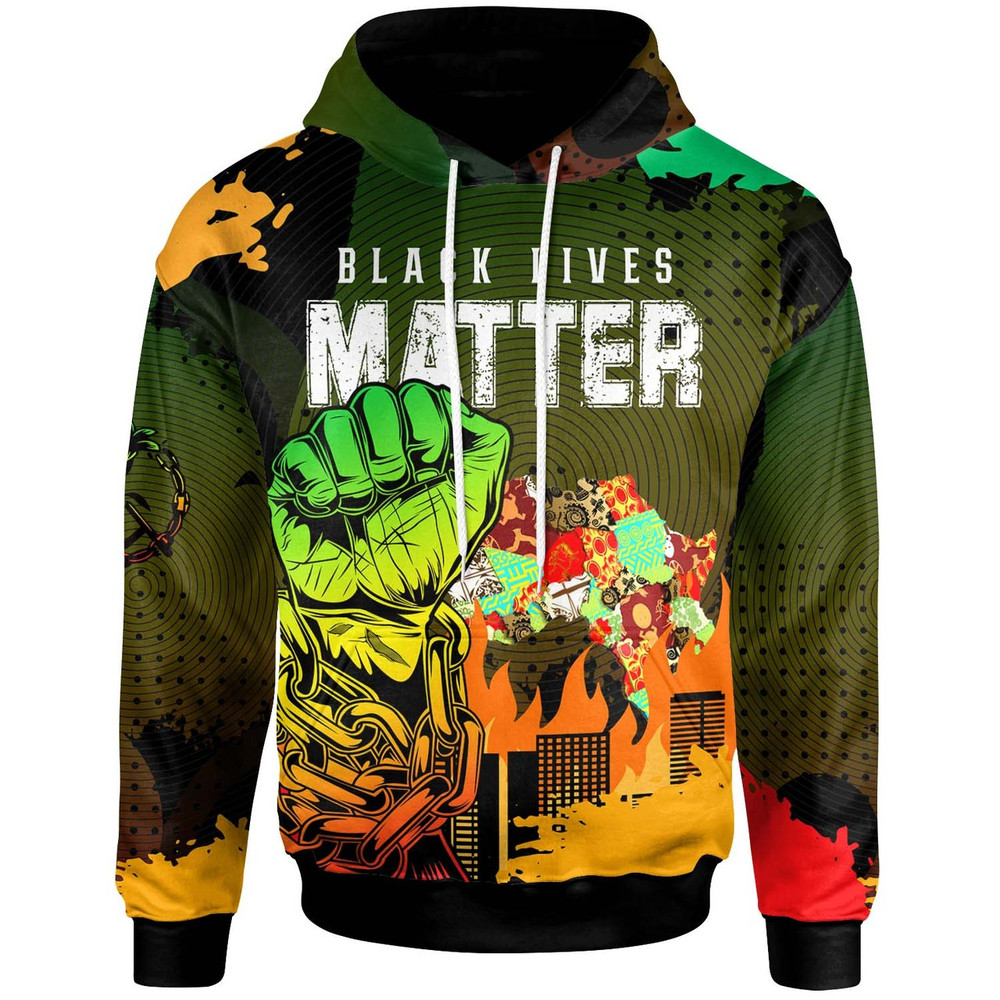 Black History Hoodie - Black Lives Matter Art No Racism African, African Hoodie For Men Women
