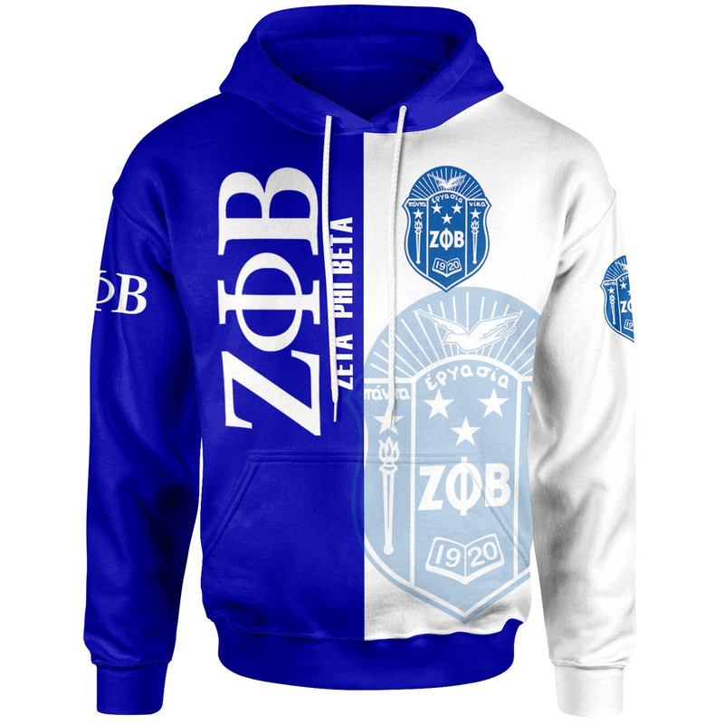 Zeta Phi Beta Hoodie - Sorority Hoodie, African Hoodie For Men Women