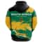 South Africa Hoodie - Africa Flag Brush Hoodie, African Hoodie For Men Women