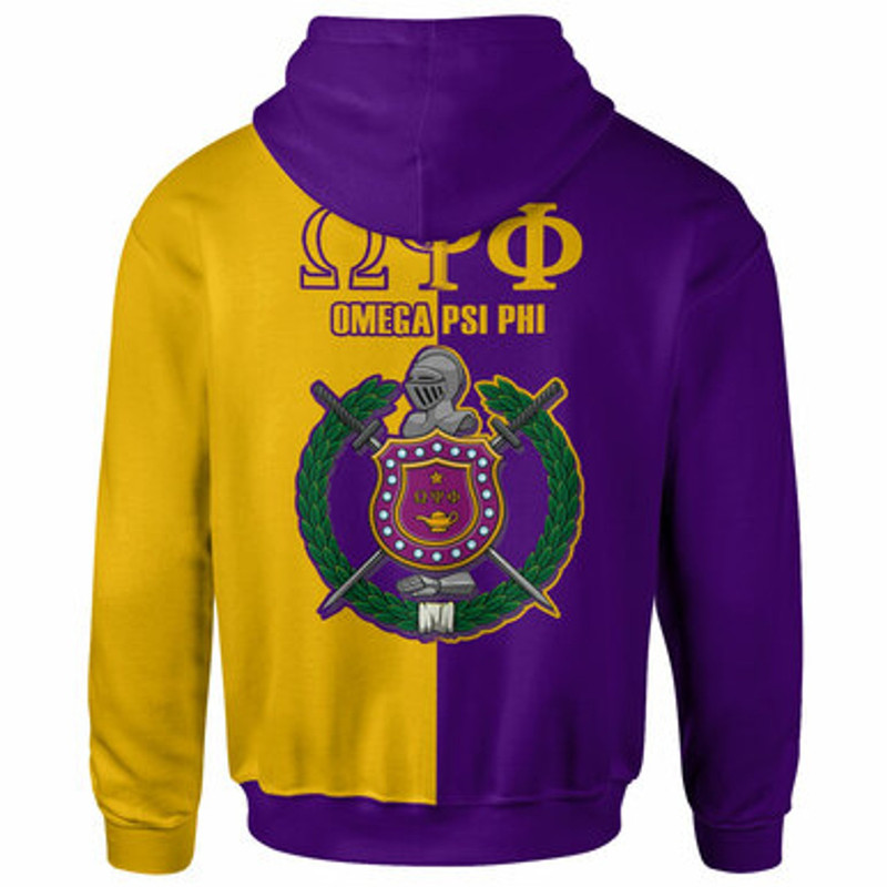 Omega Psi Phi Hoodie - Custom Fraternity Hoodie, African Hoodie For Men Women