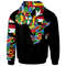 African Hoodie - African Map Flag Hoodie, African Hoodie For Men Women