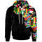 African Hoodie - African Map Flag Hoodie, African Hoodie For Men Women