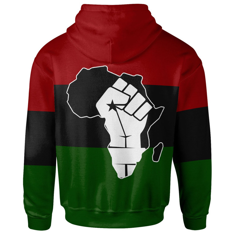 African Hoodie - Africa Black Power African Flag Hoodie, African Hoodie For Men Women