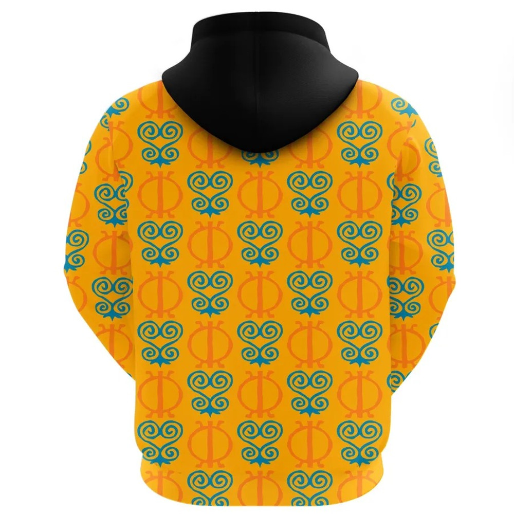 Sankofa And Wawa Aba Adinkra Hoodie, African Hoodie For Men Women