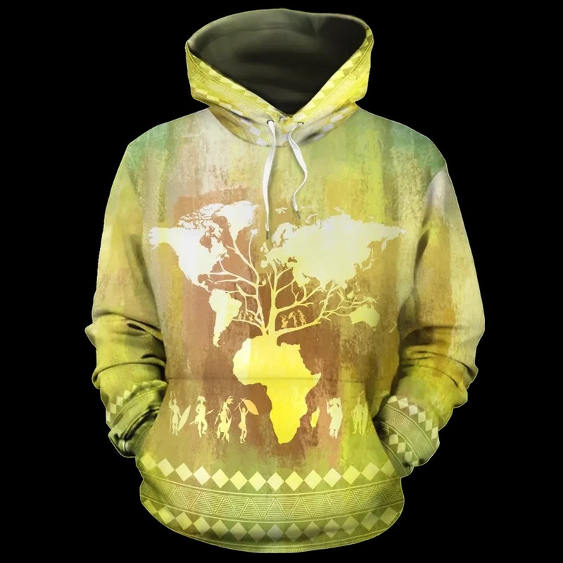 Root Africa Hoodie, African Hoodie For Men Women