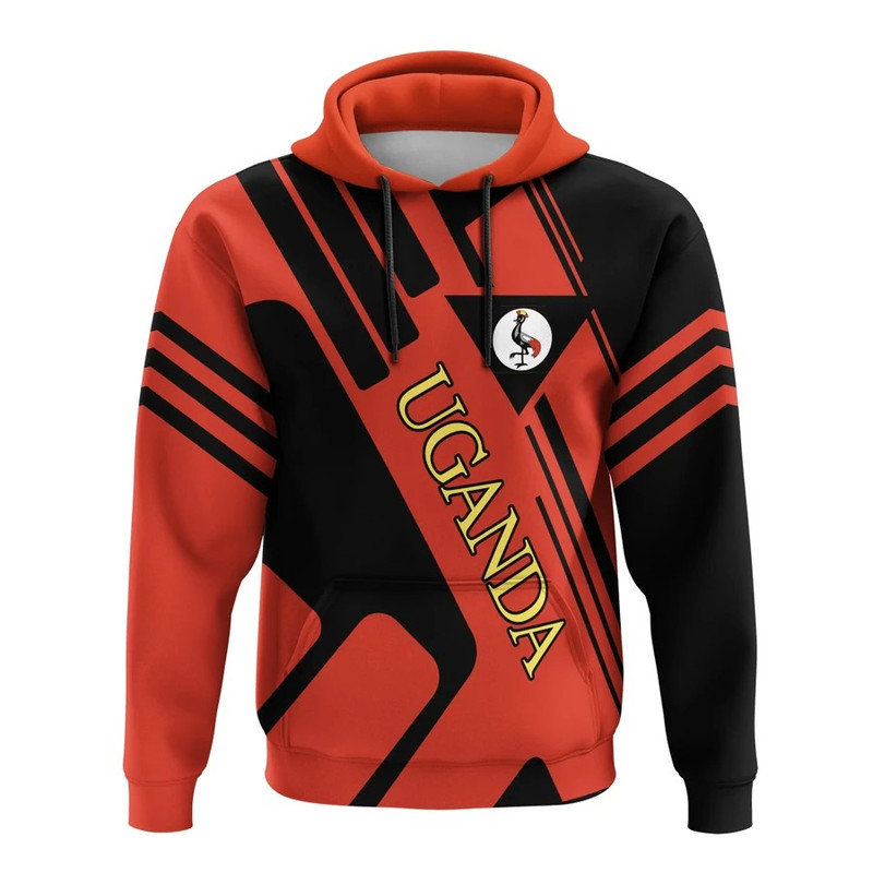 Uganda Hoodie - Rockie Style, African Hoodie For Men Women