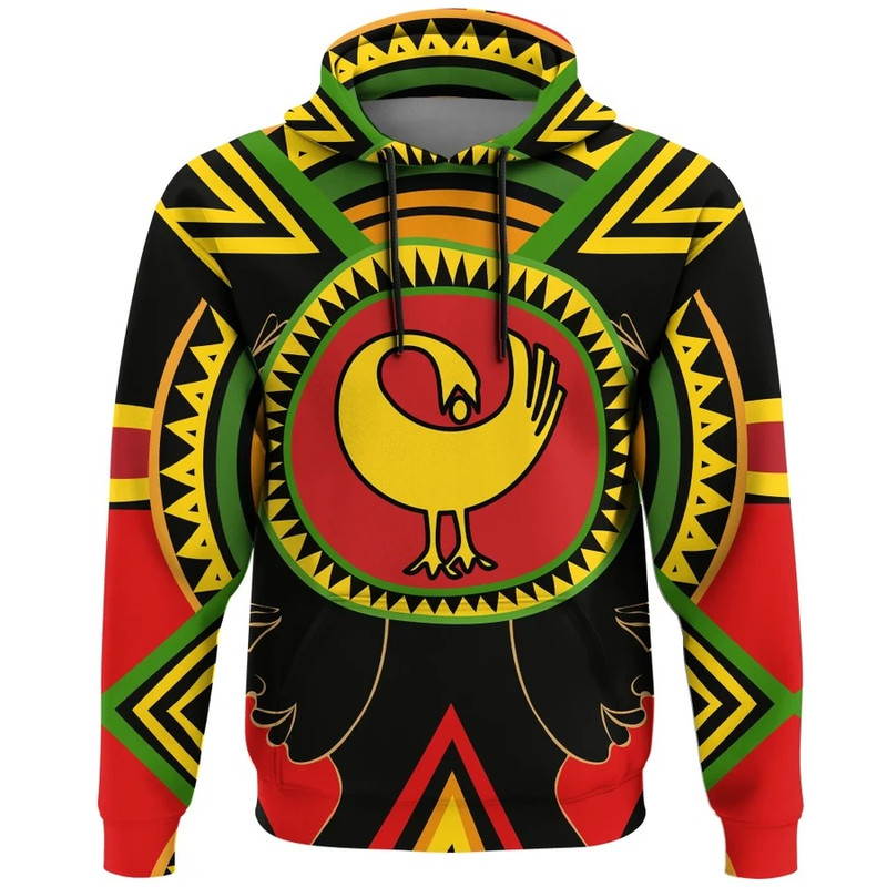 Adinkra Sankofa Hoodie, African Hoodie For Men Women