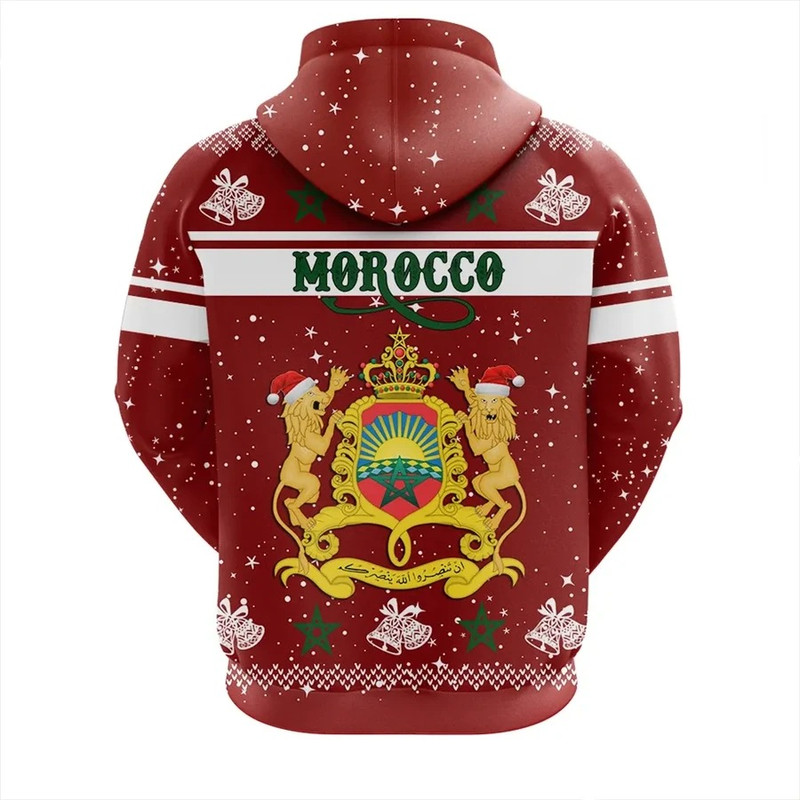Morocco Hoodie Christmas, African Hoodie For Men Women