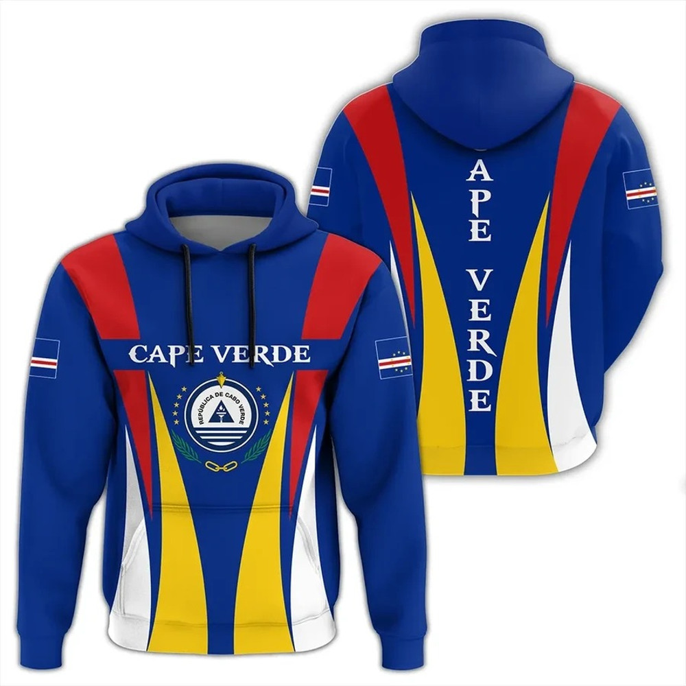 Cape Verde Hoodie - Apex Style, African Hoodie For Men Women