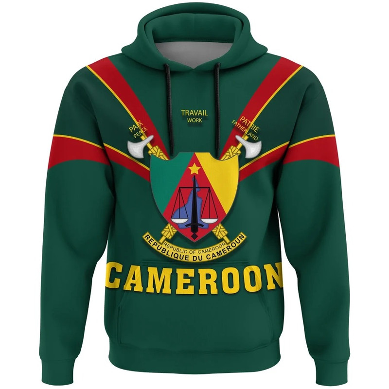 Cameroon Hoodie - Tusk Style, African Hoodie For Men Women