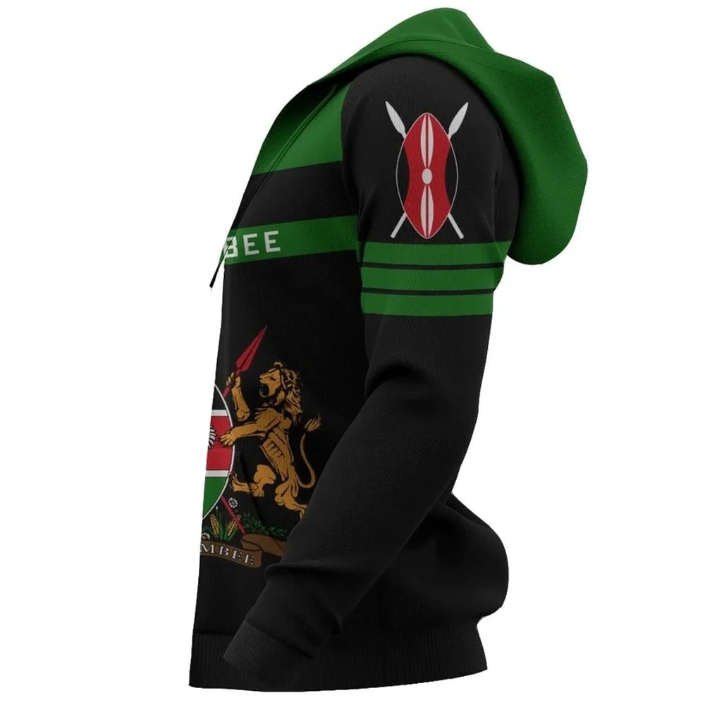 Kenya Sport Hoodie - Premium Style, African Hoodie For Men Women