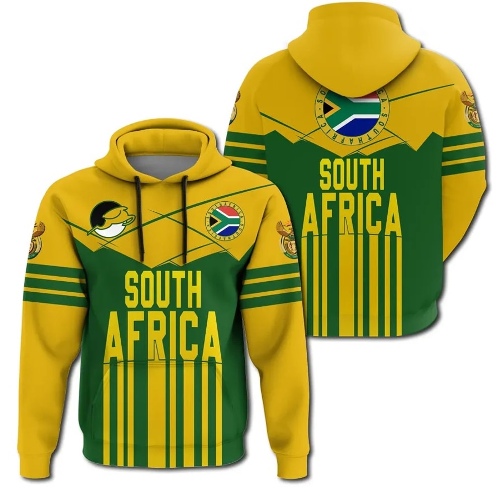 Sport South Africa Springbok Hoodie, African Hoodie For Men Women