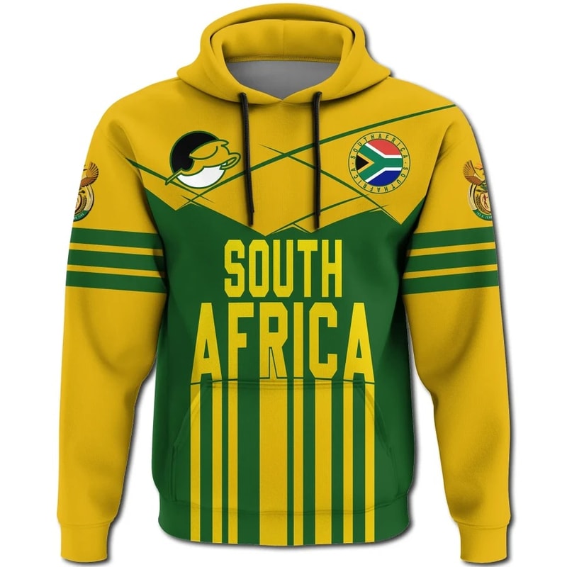 Sport South Africa Springbok Hoodie, African Hoodie For Men Women