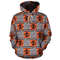 Adinkra Symbol Fabric Hoodie, African Hoodie For Men Women