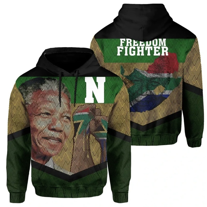 South Africa Hoodie - Nelson Mandela Freedom Day Hoodie, African Hoodie For Men Women