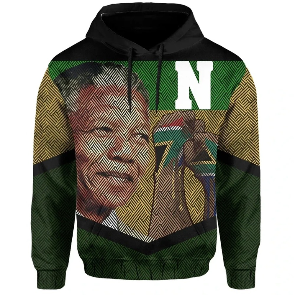 South Africa Hoodie - Nelson Mandela Freedom Day Hoodie, African Hoodie For Men Women