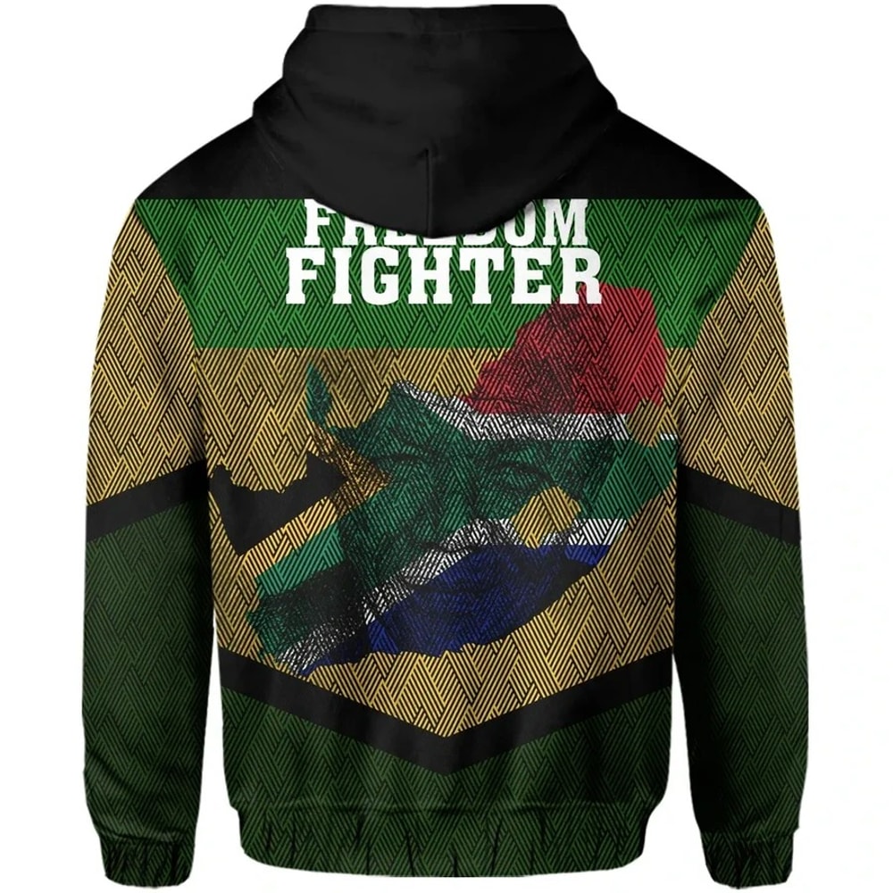 South Africa Hoodie - Nelson Mandela Freedom Day Hoodie, African Hoodie For Men Women