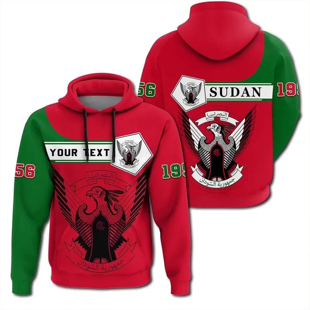 Sudan Hoodie Pentagon Style, African Hoodie For Men Women